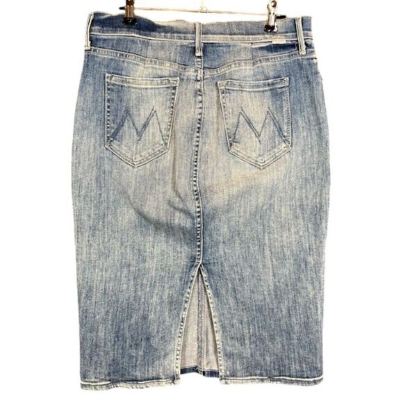 Classic Blue Denim Skirt - Picture 3 of 12